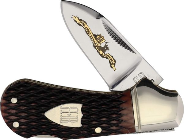 Rough Rider 30th Anniversary Cub Brown Bone Folding Knife