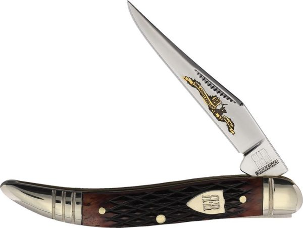 Rough Rider 30th Anniversary Lil Toothpick Brown Bone Knife