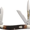 Rough Rider 30th Anniversary Stockman - Brown Bone