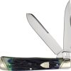 Rough Rider Bluegill Trapper Folding Knife 4.13" Bone Handle