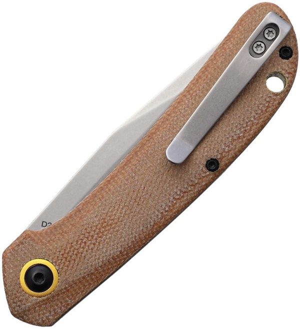 Rough Rider Slip Joint Brown Micarta D2 Blade