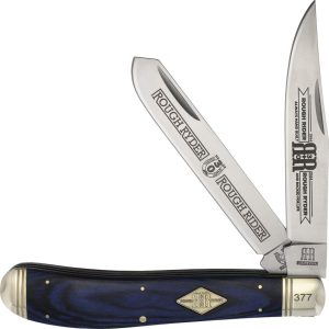 Rough Rider 30th Anniversary 8 Inch Trapper Blue