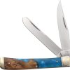 Rough Rider Pandora Swirl Trapper Folding Knife 4.13" Closed