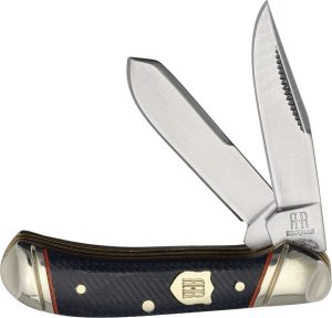 Rough Rider Tiny Trapper Denim Micarta Faded Blue