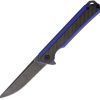 Rough Rider Linerlock Black/Blue Large G10 Knife