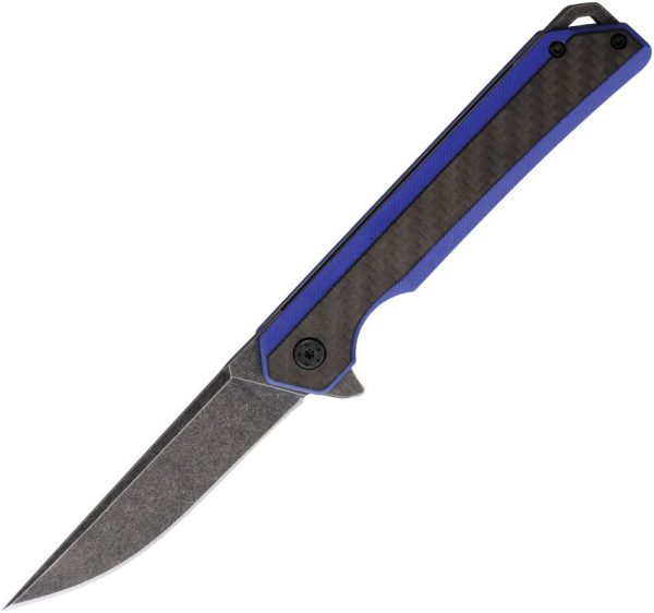 Rough Rider Linerlock Black/Blue Large G10 Knife