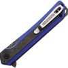 Rough Rider Linerlock Black/Blue Large G10 Knife