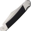 Rough Rider Lockback Black G10 Clip Point