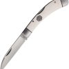 Rough Rider Lockback White Micarta Wharncliffe