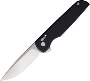 Rough Rider Slide Lock Black G10 Folding Knife