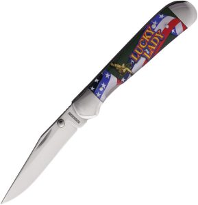Rough Rider Lucky Lady Linerlock Acrylic Knife