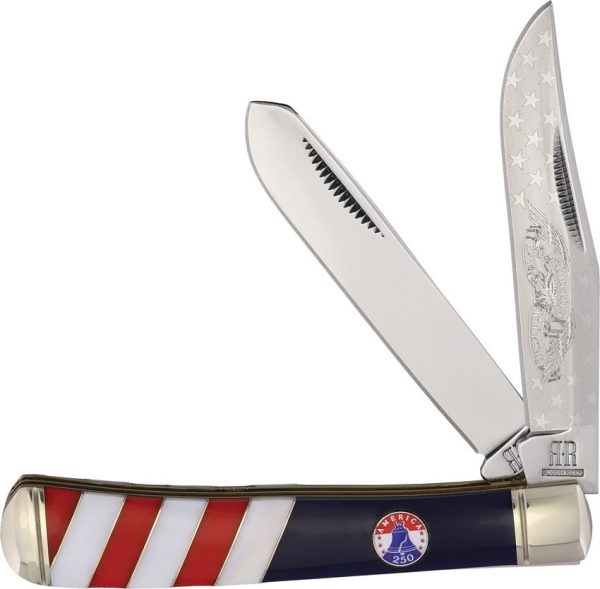 Rough Rider Trapper 250 USA Anniversary Multi-Blade Knife