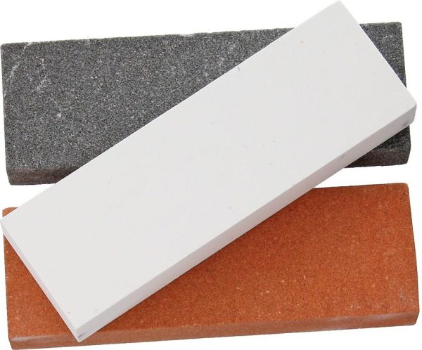 Rough Rider 3-Piece Sharpening Stone Set Multi-Grit