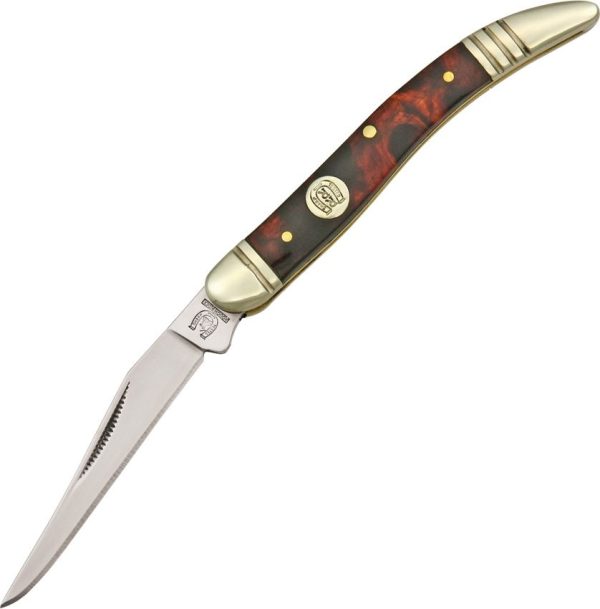 Rough Rider Baby Toothpick Stainless Tortoise Shell