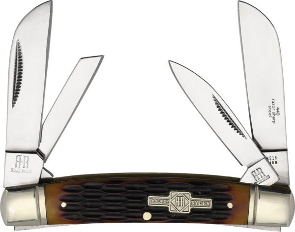 RR516.jpg Rough Rider Congress Brown Bone Three-Blade Folder