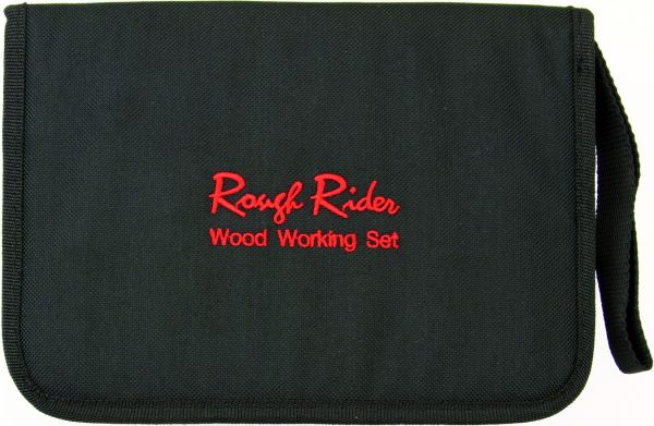 Rough Rider Wood Carving Set 12-Piece Knife Kit