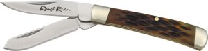 Rough Rider Tiny Trapper Amber Bone Pocket Knife