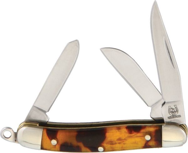 Rough Rider Tiny Stockman Tortoise 440 Stainless Knife