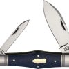 Rough Ryder Reserve Swell Center Whittler D2 Blue Folding Knife 4.5"