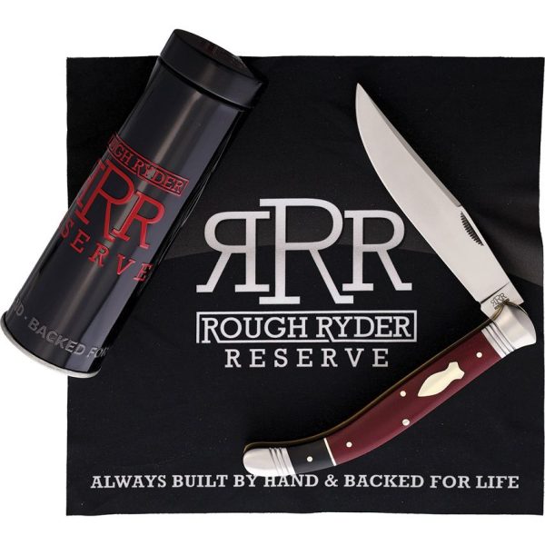 Rough Ryder Reserve Sabacc D2 Folding Knife Micarta