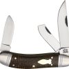 Rough Ryder Reserve Roundup D2 Brown Micarta - Trapper
