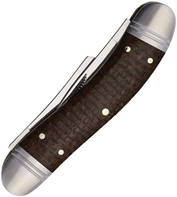Rough Ryder Reserve Roundup D2 Brown Micarta - Trapper