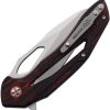Rough Ryder Reserve Linerlock D2 Black/Red G10 Extended Tang