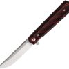 Rough Ryder Reserve Linerlock Black Red G10 Folding Knife