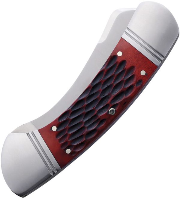 Rough Ryder Reserve Balboa Red Bone Folding Knife D2 Steel