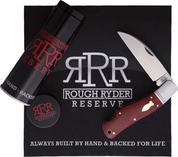Rough Ryder Reserve Shapeshifter Red Micarta - D2