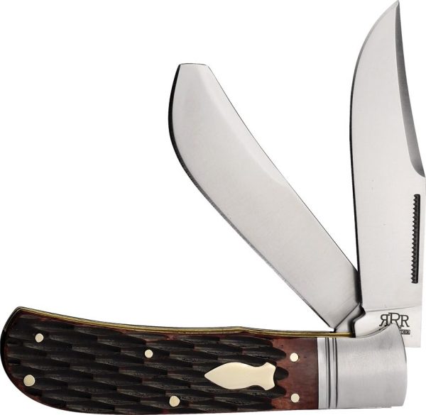 Rough Ryder Reserve Large Trapper - Stainless Blades
