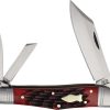 Rough Ryder Reserve Splitback Whittler - Red Bone D2
