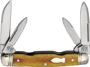 Rough Ryder Reserve 4 Blade Congress D2 Bone Folding Knife