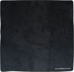 Real Steel Black Display Mat - Leather 15.75 inches