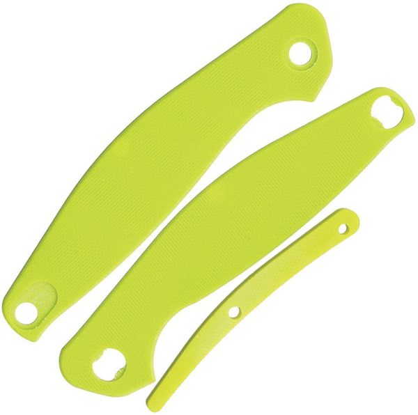 Real Steel E771 G10 Handle Set - Neon Green 2-Slab