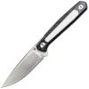 RS3501FW.jpg Real Steel Dex Apex Fixed Blade M390 White Carbon Fiber Knife