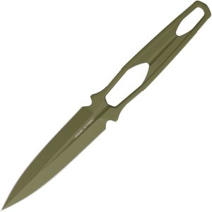 Real Steel Astral Dagger Green K110 Fixed Blade Knife