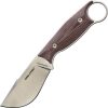 Real Steel Furrier Red Micarta Fixed Skinner - N690