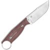 Real Steel Furrier Red Micarta Fixed Skinner - N690
