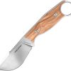 Real Steel Furrier Olive Wood Fixed Skinner - N690