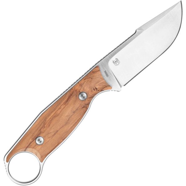 Real Steel Furrier Olive Wood Fixed Skinner - N690