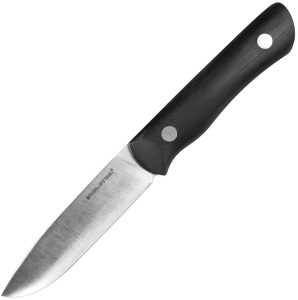 Real Steel Bushcraft III Fixed Blade D2 Steel Black G10 Knife