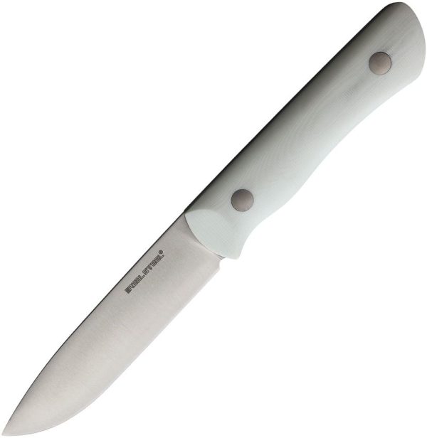RS3728C.jpg Real Steel Bushcraft III White G10 Fixed Blade D2 Knife