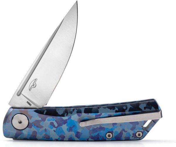 Real Steel Luna TC Slip Joint Blue Camo - N690