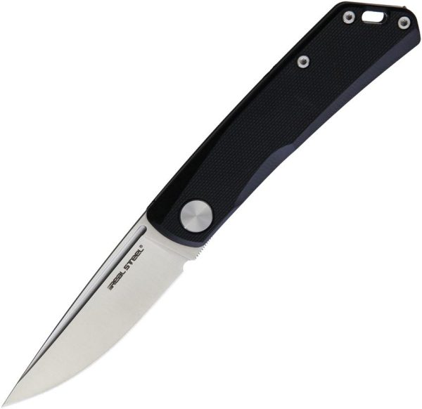 Real Steel Luna Lite Slip Joint Black G10