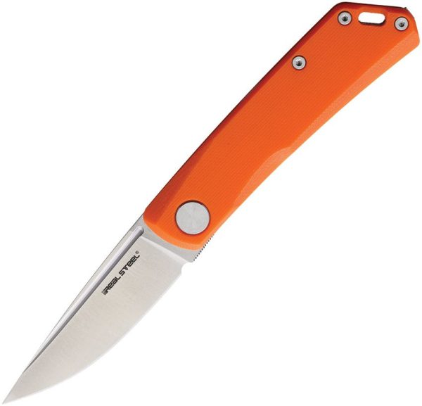 Real Steel Luna Lite Slip Joint Orange G10