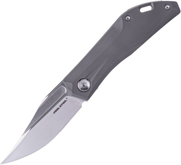 Real Steel Ventus Slip Joint Folding Knife N690 Titanium 3in