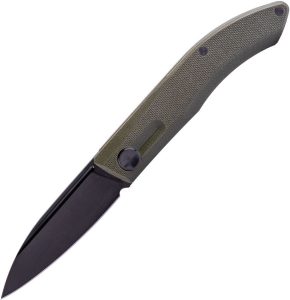 Real Steel Stella Lux Slip Joint Folding Knife K110 OD Green