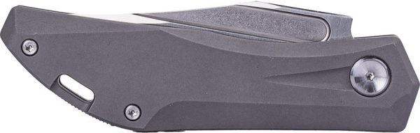 Real Steel Ventus Slip Joint Folding Knife N690 Titanium 3in