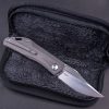 Real Steel Ventus Slip Joint Folding Knife N690 Titanium 3in